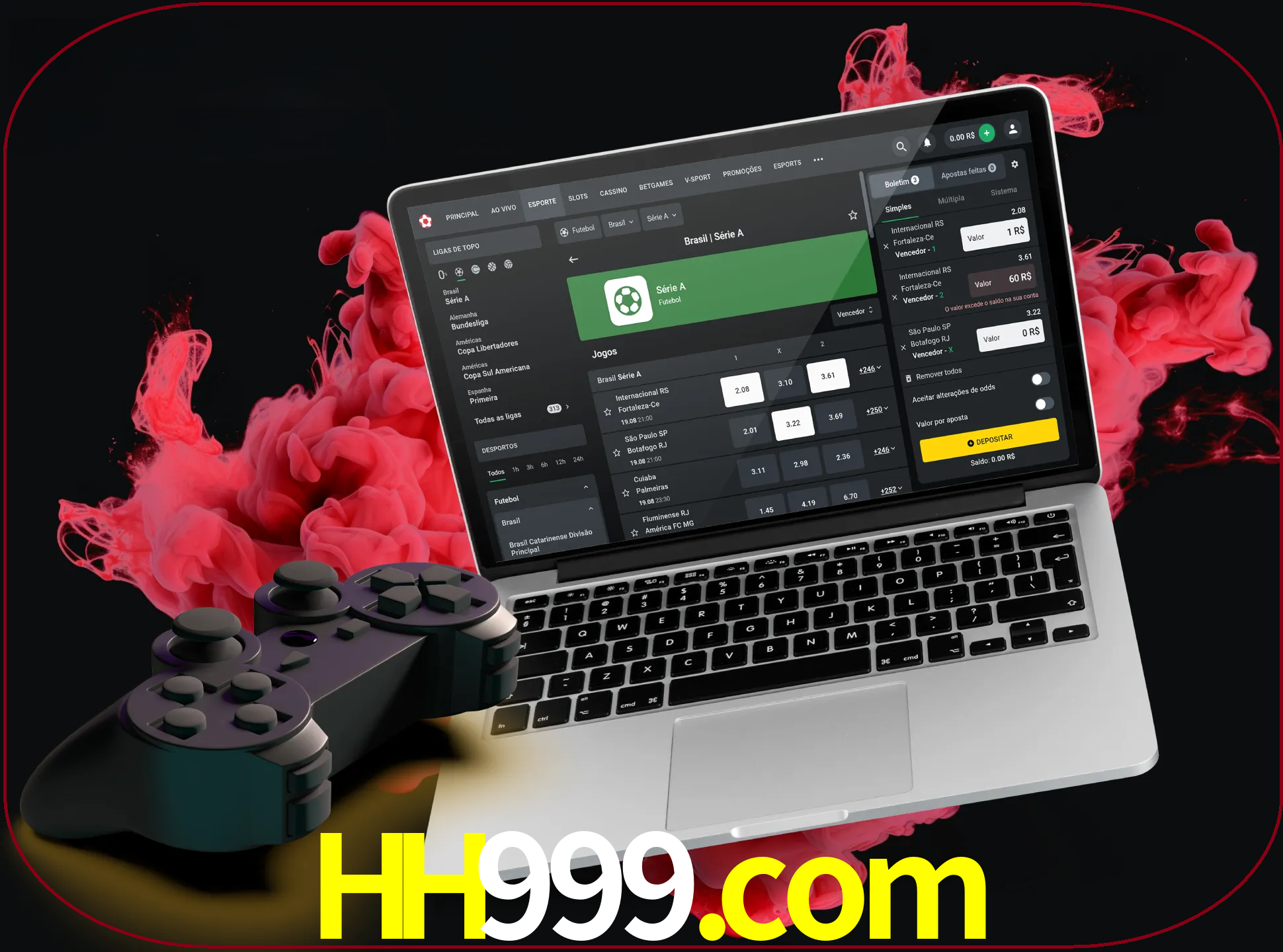 Visite a secção especial de jogos de vídeo em hh999 para descobrir em que jogos pode apostar e ganhar muito dinheiro.
