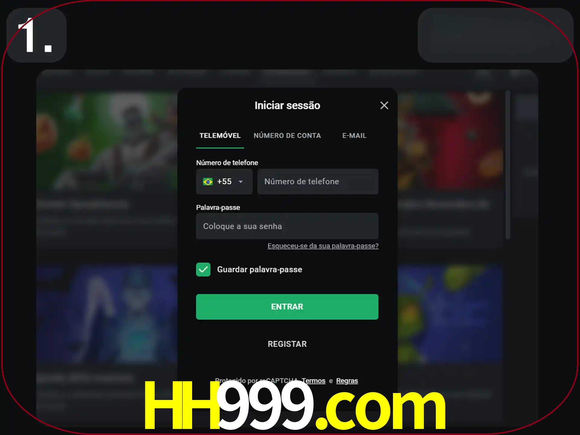 Acesse o site.